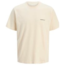 T-shirt à manches courtes homme Jack & Jones JORSPLIT BACK TEE 12272996 Blanc