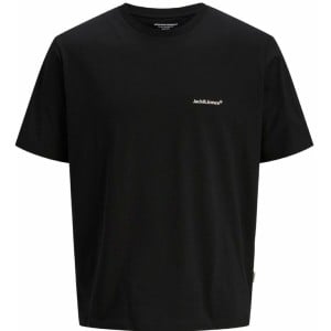 T-shirt à manches courtes homme Jack & Jones JORSPLIT BACK TEE 12272996 Noir