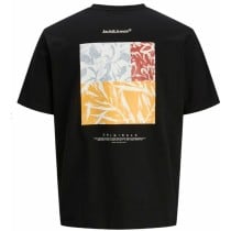 T-shirt à manches courtes homme Jack & Jones JORSPLIT BACK TEE 12272996 Noir
