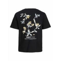 T-shirt à manches courtes homme Jack & Jones JORVARENNA PAINTED BACK TEE Noir