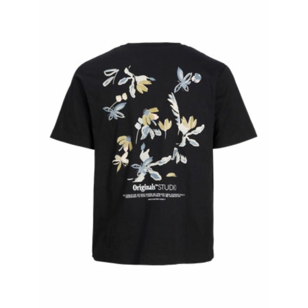 T-shirt à manches courtes homme Jack & Jones JORVARENNA PAINTED BACK TEE Noir