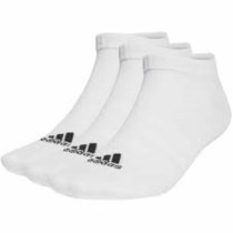Chaussettes de Sport Adidas T SPW NS 3P HT3463 Blanc 3 Unités