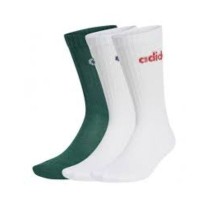 Chaussettes de Sport Adidas C LIN CREW 3P JG3697 Vert 3 paires
