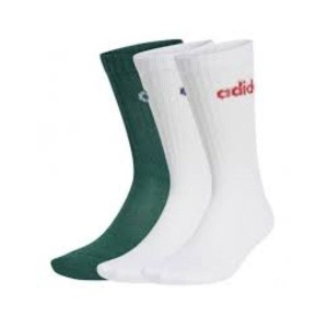 Chaussettes de Sport Adidas C LIN CREW 3P JG3697 Vert 3 paires