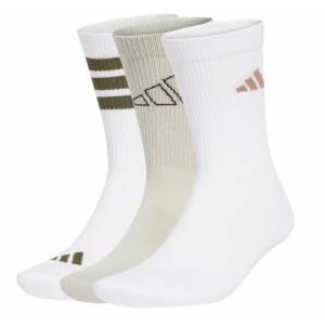 Chaussettes de Sport Adidas LOGO PACK 3PP JD5830 Blanc 3 paires