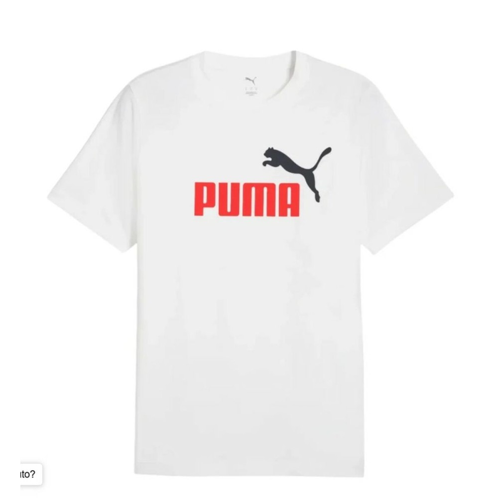 Herren Kurzarm-T-Shirt Puma Weiß