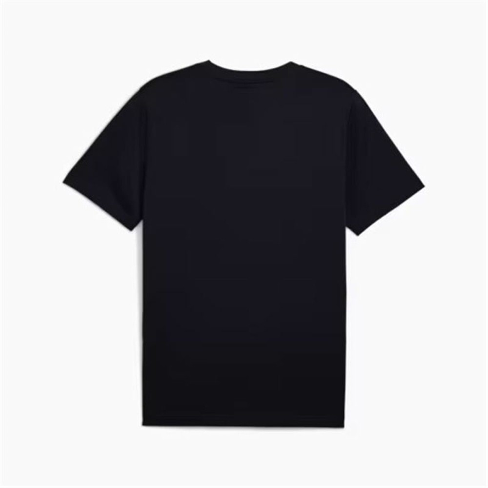 Herren Kurzarm-T-Shirt Puma Essentials Schwarz