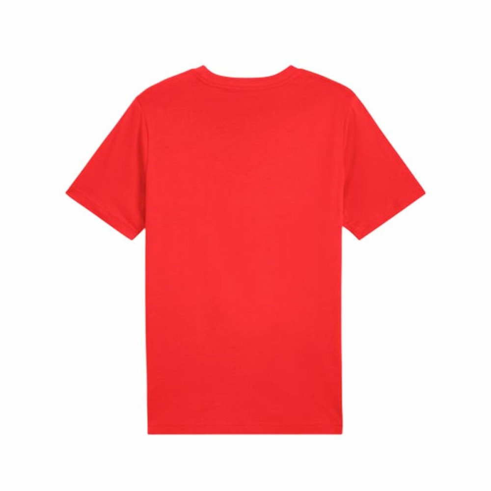 Herren Kurzarm-T-Shirt Puma Graphics Rot