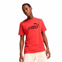 Herren Kurzarm-T-Shirt Puma Graphics Rot