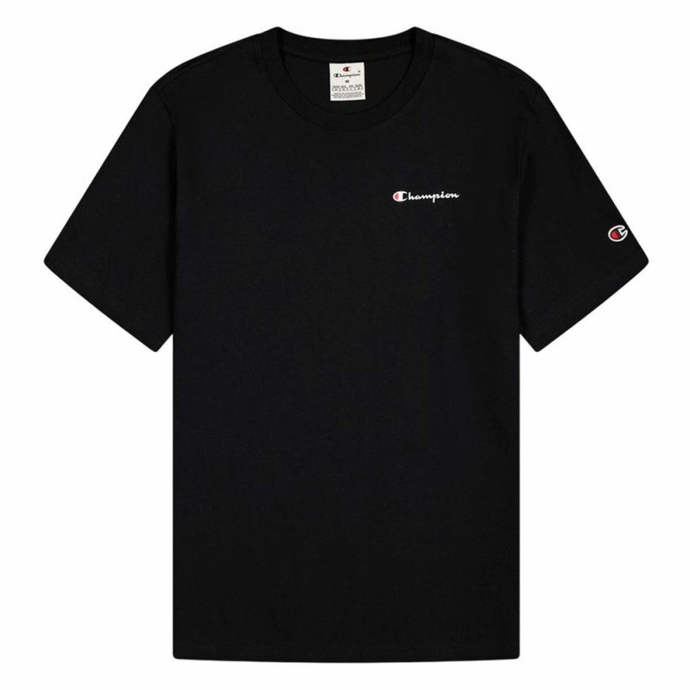 Herren Kurzarm-T-Shirt Champion Champion Crewneck Schwarz