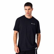 Herren Kurzarm-T-Shirt Champion Champion Crewneck Schwarz