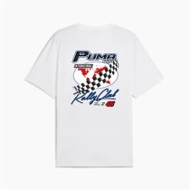 T-shirt à manches courtes homme Puma Graphics Moto Flag Blanc