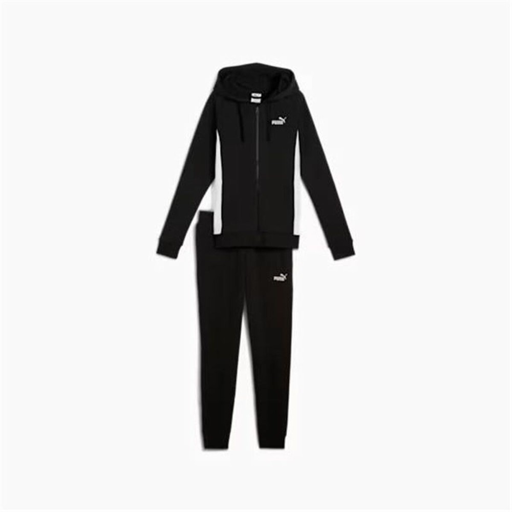 Survêtement Femme Puma Chándal Puma Hooded Sweat Suit Tr Noir