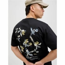 Men’s Short Sleeve T-Shirt Jack & Jones Jorvarenna Painted Black