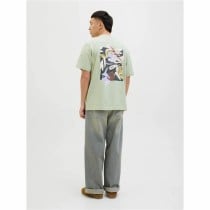 Men’s Short Sleeve T-Shirt Jack & Jones Jorvarenna Painted Blue