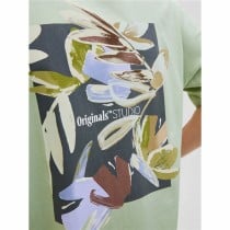 Men’s Short Sleeve T-Shirt Jack & Jones Jorvarenna Painted Blue