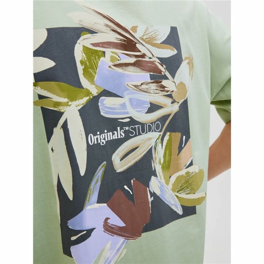 Men’s Short Sleeve T-Shirt Jack & Jones Jorvarenna Painted Blue