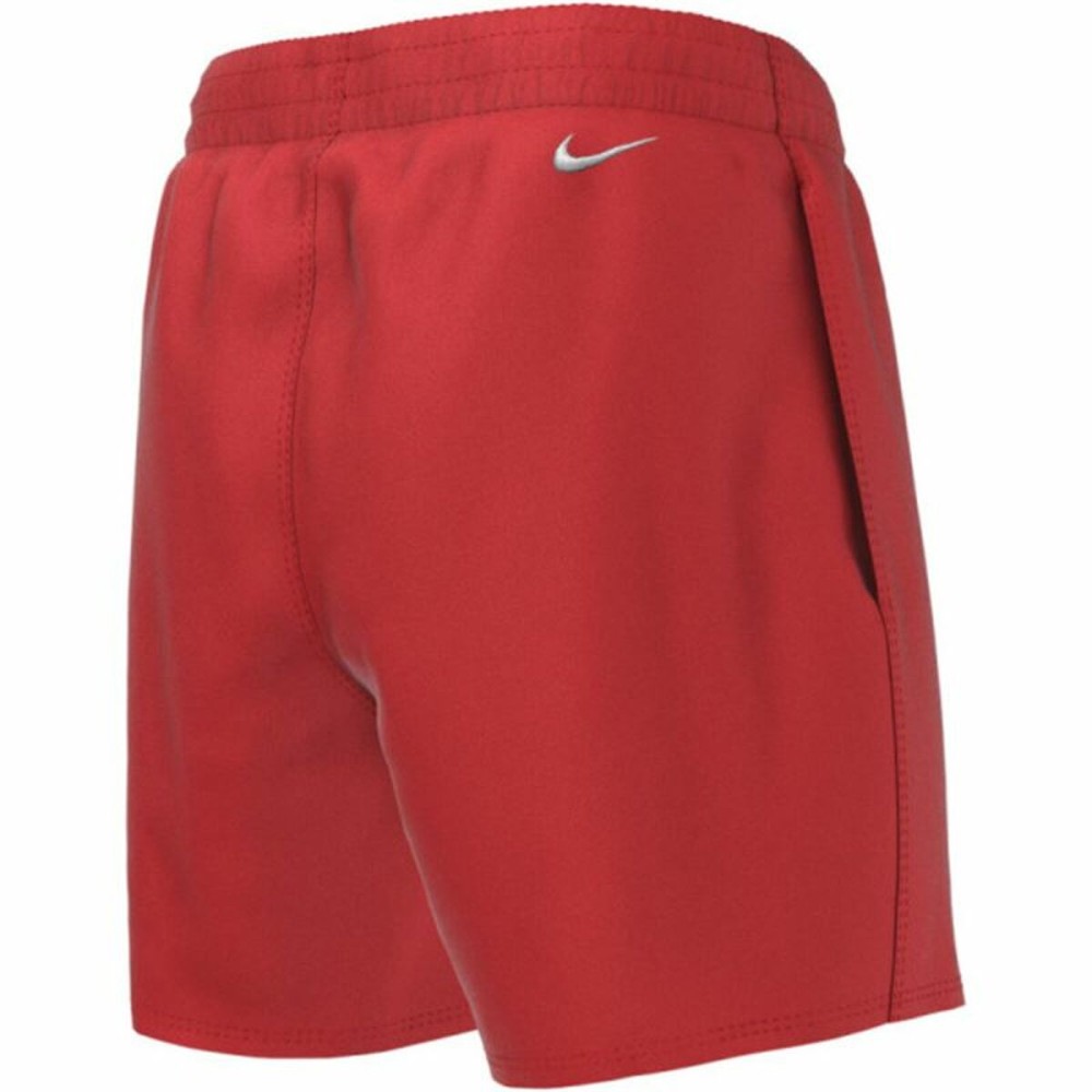 Children’s Bathing Costume Nike 4" Volley Red