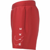 Children’s Bathing Costume Nike 4" Volley Red