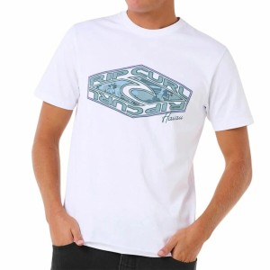 T-shirt à manches courtes homme Rip Curl Refill Tee Blanc XL