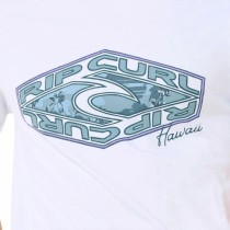 T-shirt à manches courtes homme Rip Curl Refill Tee Blanc XL