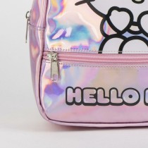 Sac à dos Casual Hello Kitty Rose 8 x 24 x 22 cm