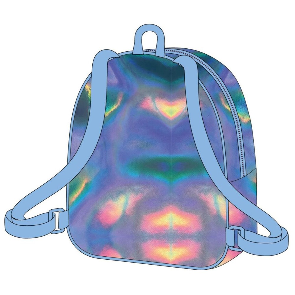 Casual Backpack Stitch Blue 23 x 22 x 8 cm