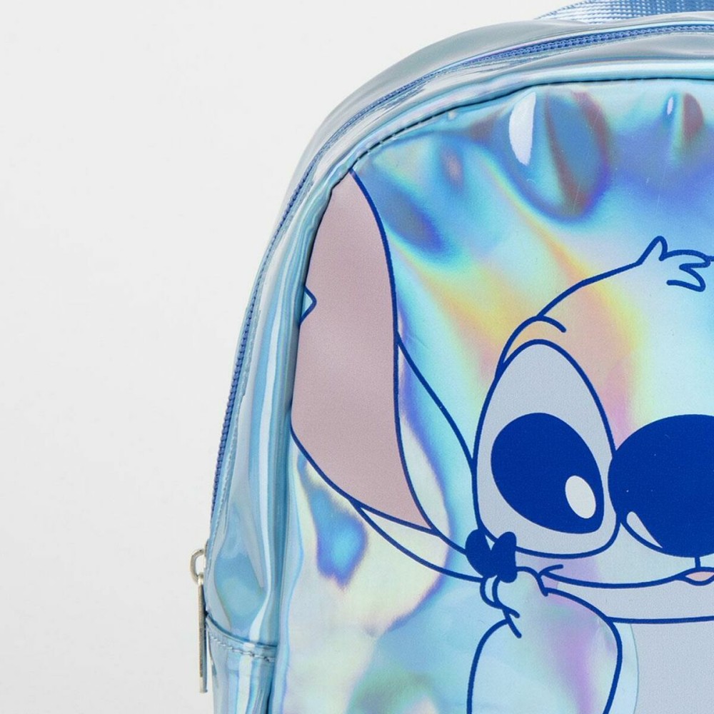 Casual Backpack Stitch Blue 23 x 22 x 8 cm