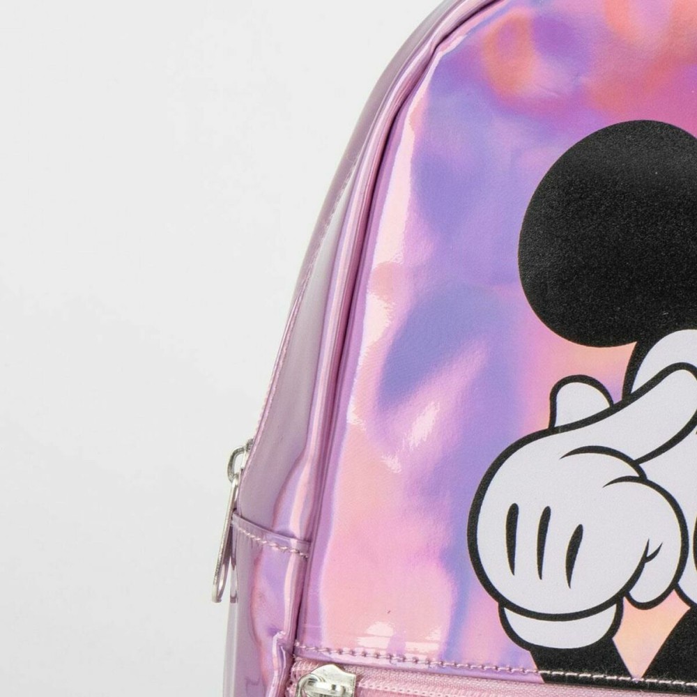 Sac à dos Casual Minnie Mouse Rose 23 x 23 x 8 cm