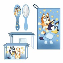 Toilet Bag with Accessories Bluey Blue 17 x 15 x 23 cm 3 Pieces