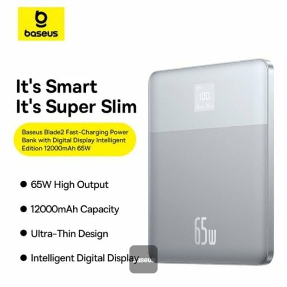 Powerbank Baseus P10063801S13-00 Silberfarben