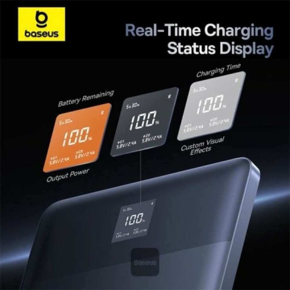 Powerbank Baseus P10063801S13-00 Silberfarben