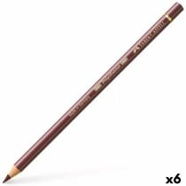 Buntstifte Faber-Castell Polychromos 176 Van-Dyck Braun (6 Stück)
