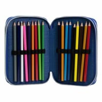 Pencil Case The Avengers Black 12,5 x 6,5 x 19,5 cm