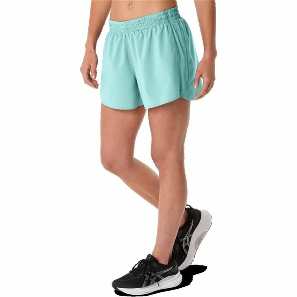 Short de Sport Asics Core 4In Short Vert Eau