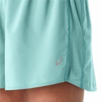 Short de Sport Asics Core 4In Short Vert Eau