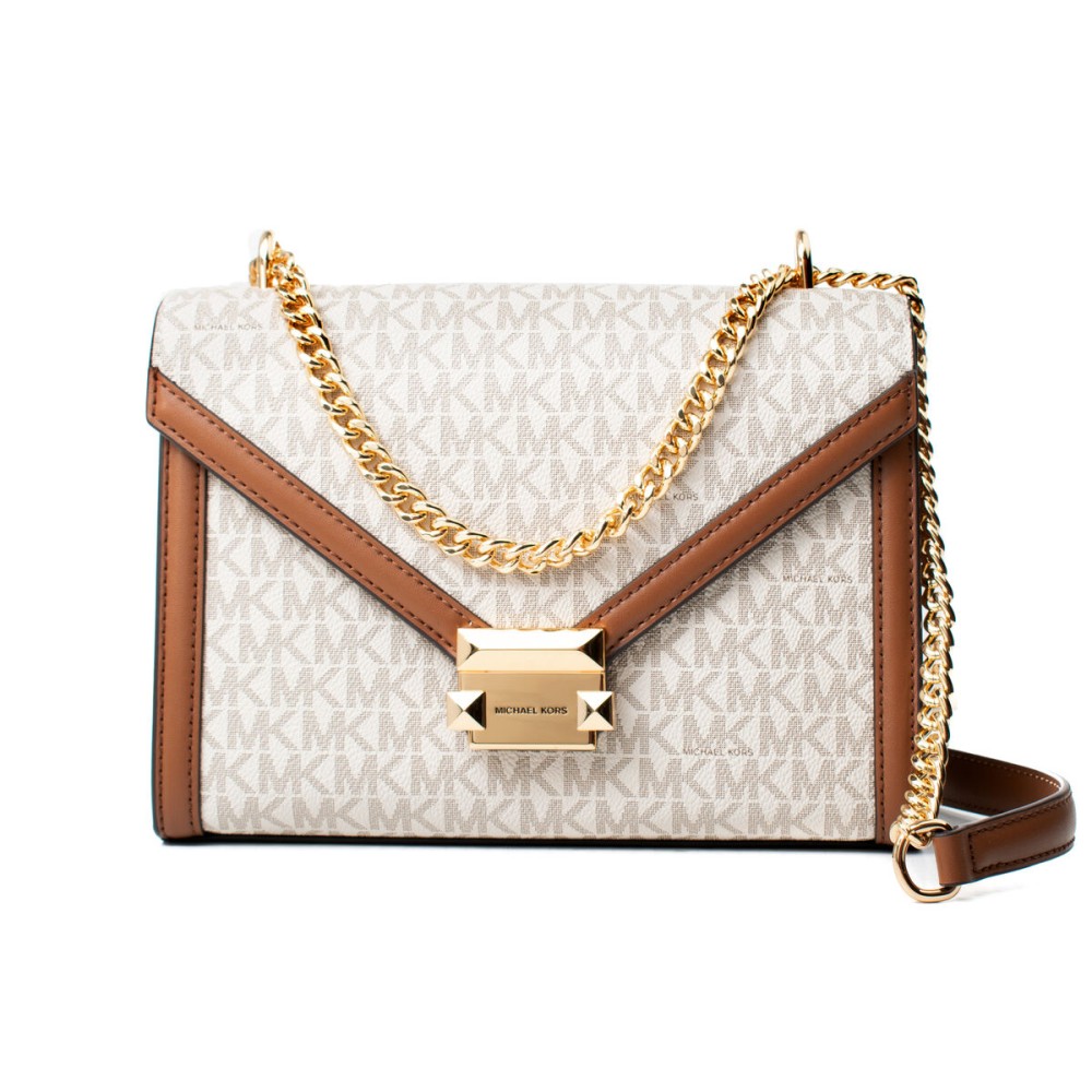 Shoulder Bag Michael Kors Whitney Beige 24 x 18 x 8 cm
