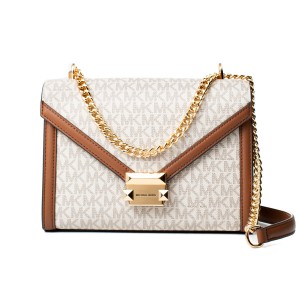 Shoulder Bag Michael Kors Whitney Beige 24 x 18 x 8 cm