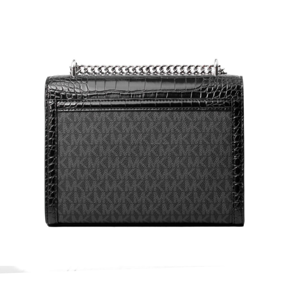 Sac à Bandoulière Michael Kors Whitney Noir 24 x 18 x 8 cm