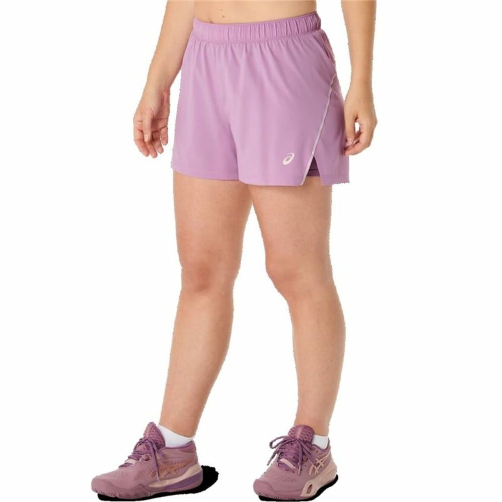 Short de Sport Asics Padel Court 2-N-1 Short Lila