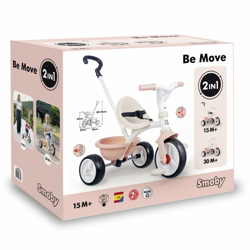 Dreirad Smoby Be Move Rosa