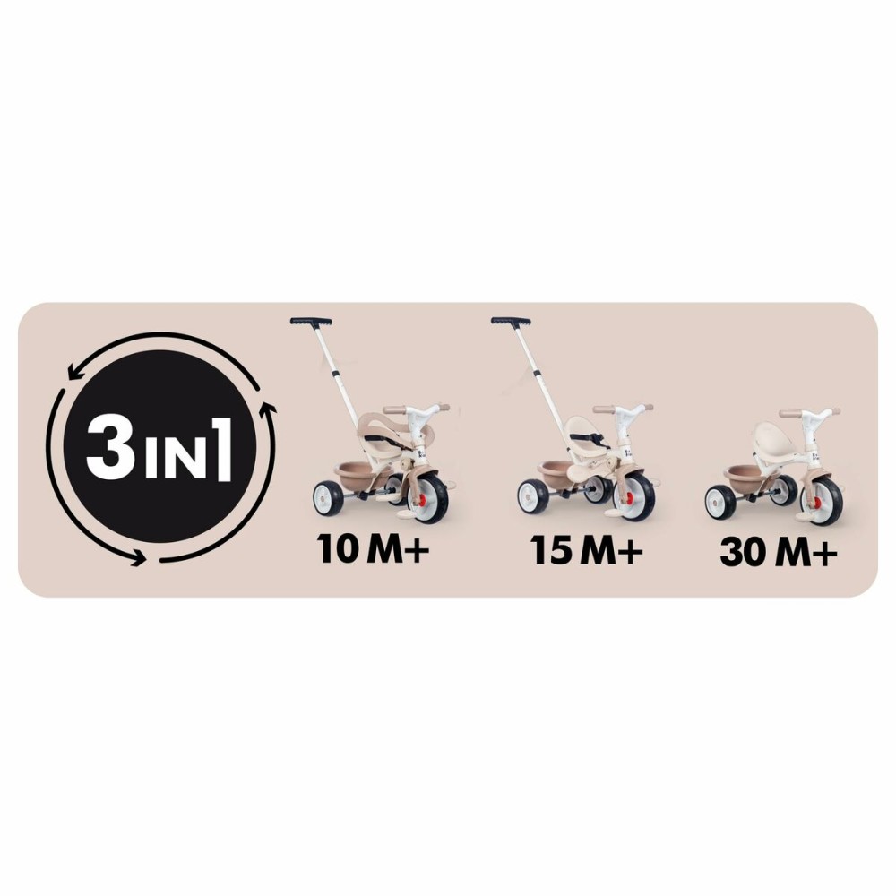 Tricycle Smoby Be Move Confort Beige