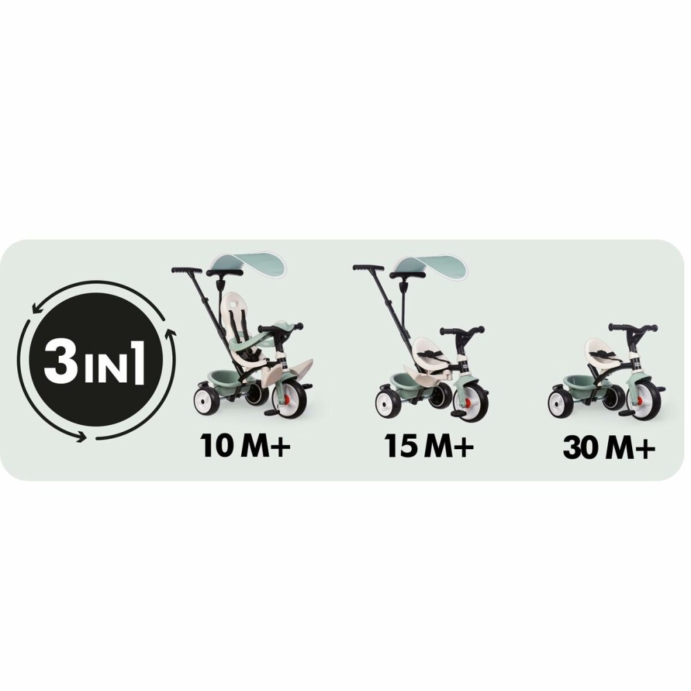 Tricycle Smoby S.Life Balade Multicolour