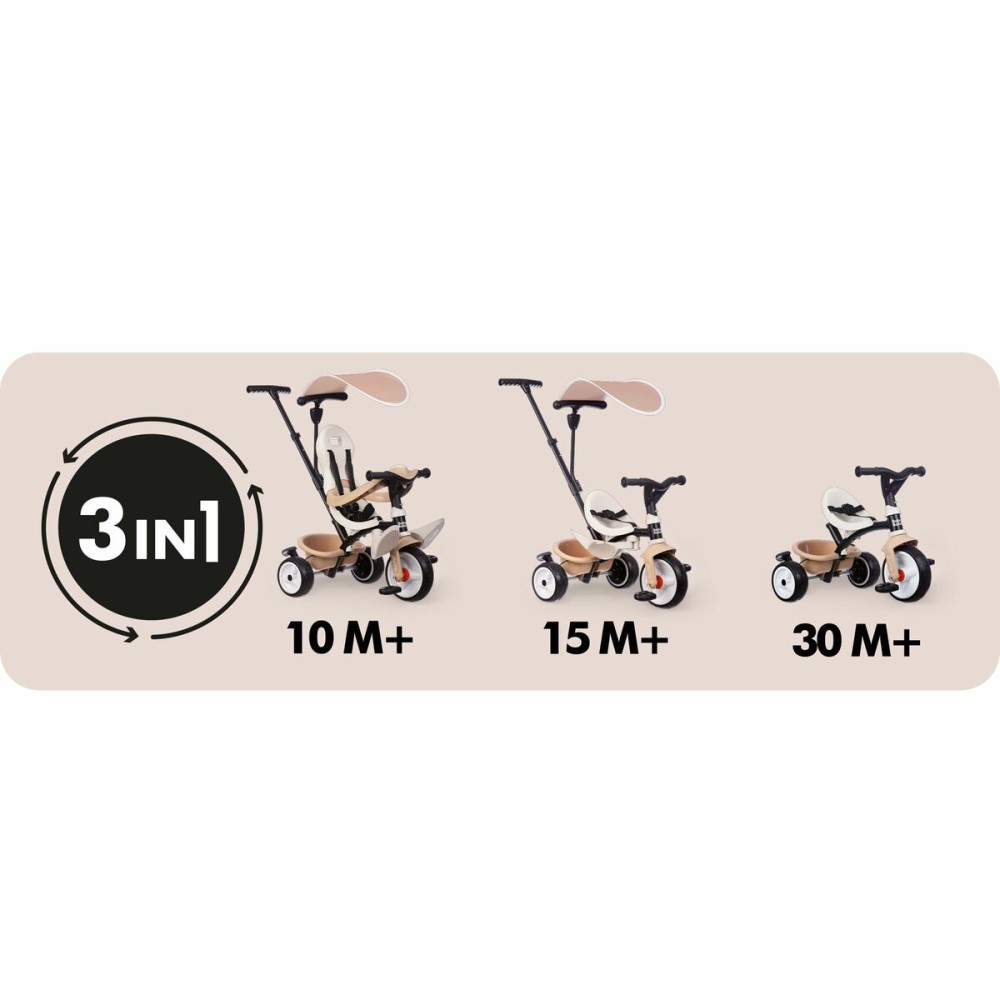 Tricycle Smoby Beige