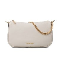Shoulder Bag Michael Kors Carmela Beige 27 x 17 x 8 cm