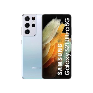 Smartphone Samsung Galaxy S21 Ultra 5G G998 6,8" Octa Core 12 GB RAM 128 GB Silberfarben