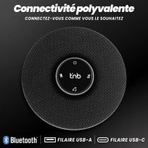 Haut-parleurs bluetooth portables T'NB CFSPEAKERBT Noir