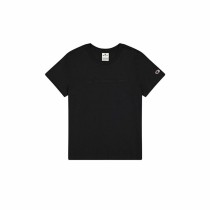 Damen Kurzarm-T-Shirt Champion Champion Crewneck Schwarz