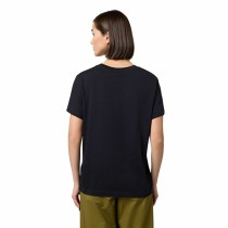 Damen Kurzarm-T-Shirt Champion Champion Crewneck Schwarz