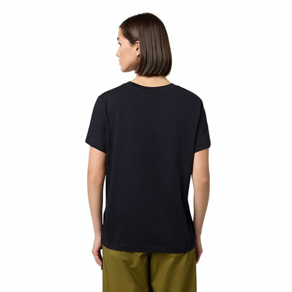 Damen Kurzarm-T-Shirt Champion Champion Crewneck Schwarz